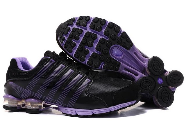 Mens Nike Shox NZ 2.0 SI Shoes Black Purple